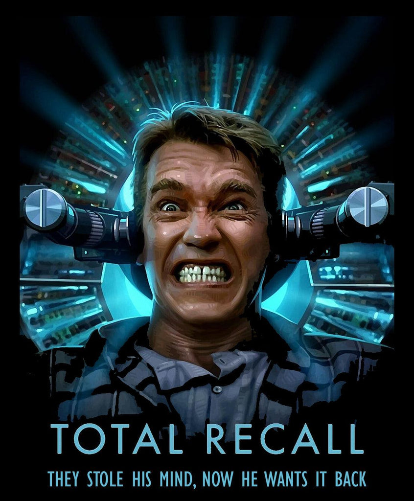 Total Recall - Classic Horror Movie T-Shirt - Wild Star Hearts 