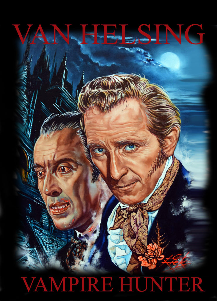 Van Helsing Vampire Hunter - Movie Art by Rick Melton - T-Shirt - Wild Star Hearts 