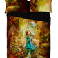 Image of Alice in wonderland print onDuvet Cover Set 
