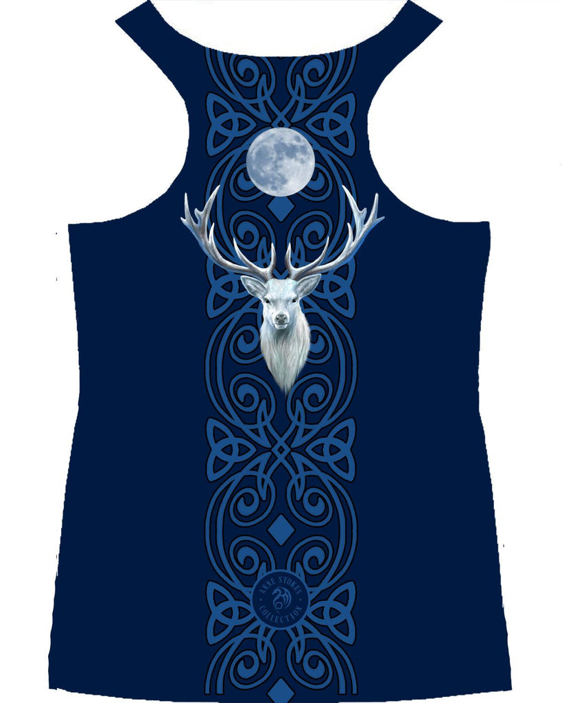 WILD STAR - FANTASY FOREST - Women's Vest Top by Anne Stokes - Wild Star Hearts 