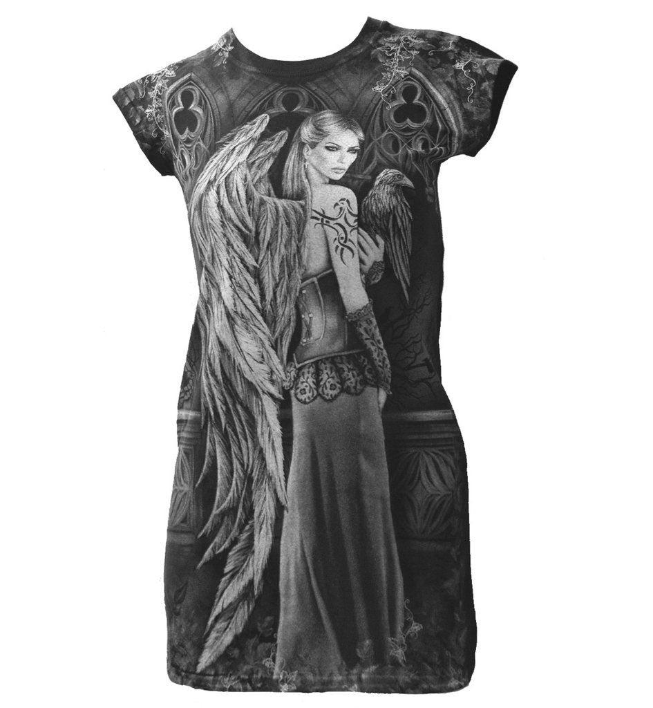 Wild Star Hearts - Dark Angel - Tunic Dress - Black - Wild Star Hearts 