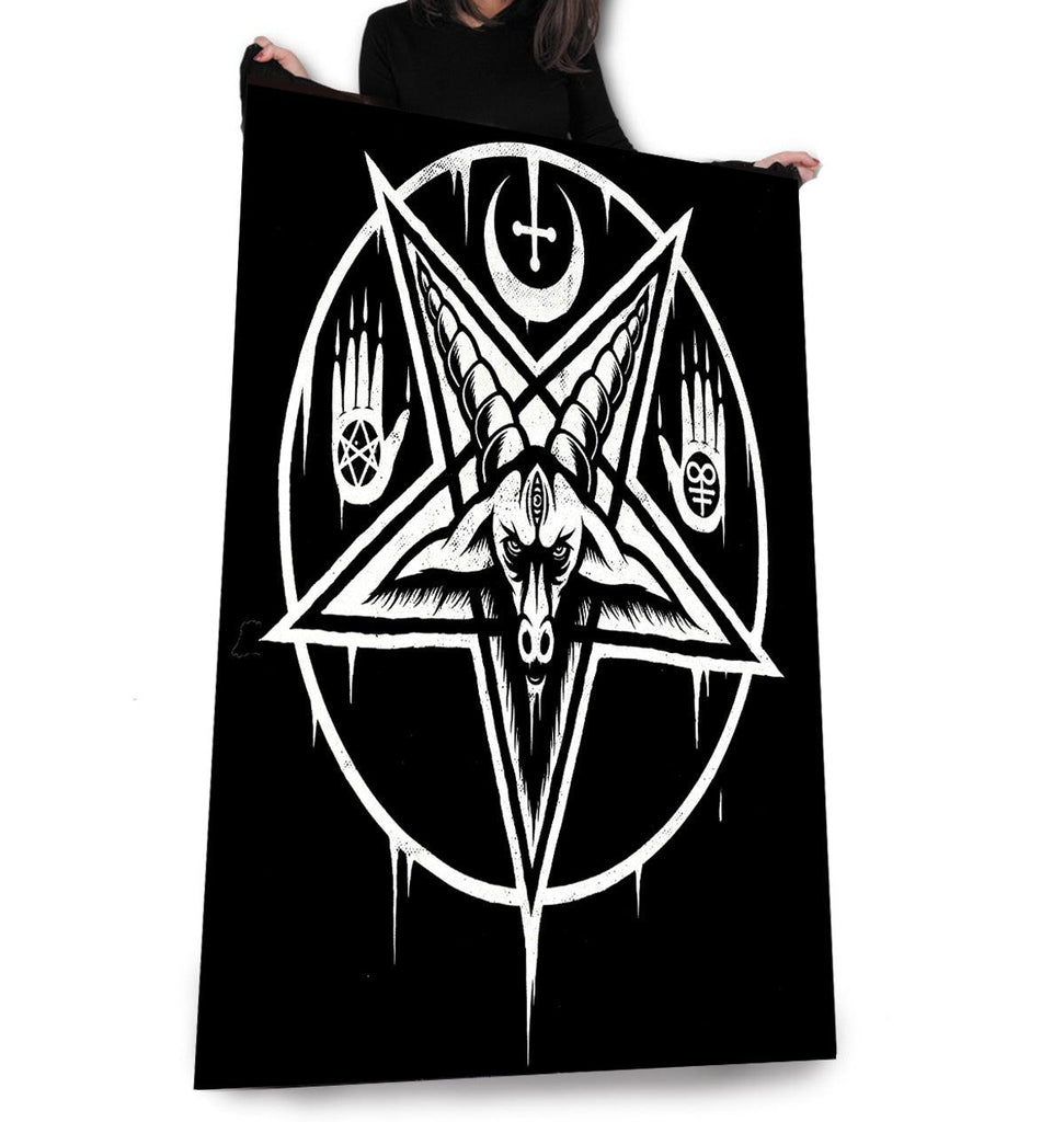 Image of Pentagram Baphomet Fleece