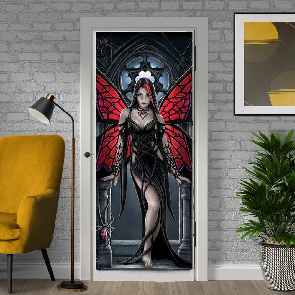 WSH - Aracnafaria - Door Banner / Bedroom / Halloween Banner featuring Anne Stokes Art - Wild Star Hearts 