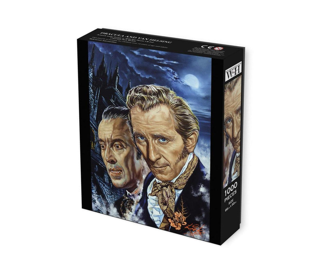 WSH - Dracula and Van Helsing- 1000 piece jigsaw by Rick Melton - Wild Star Hearts 