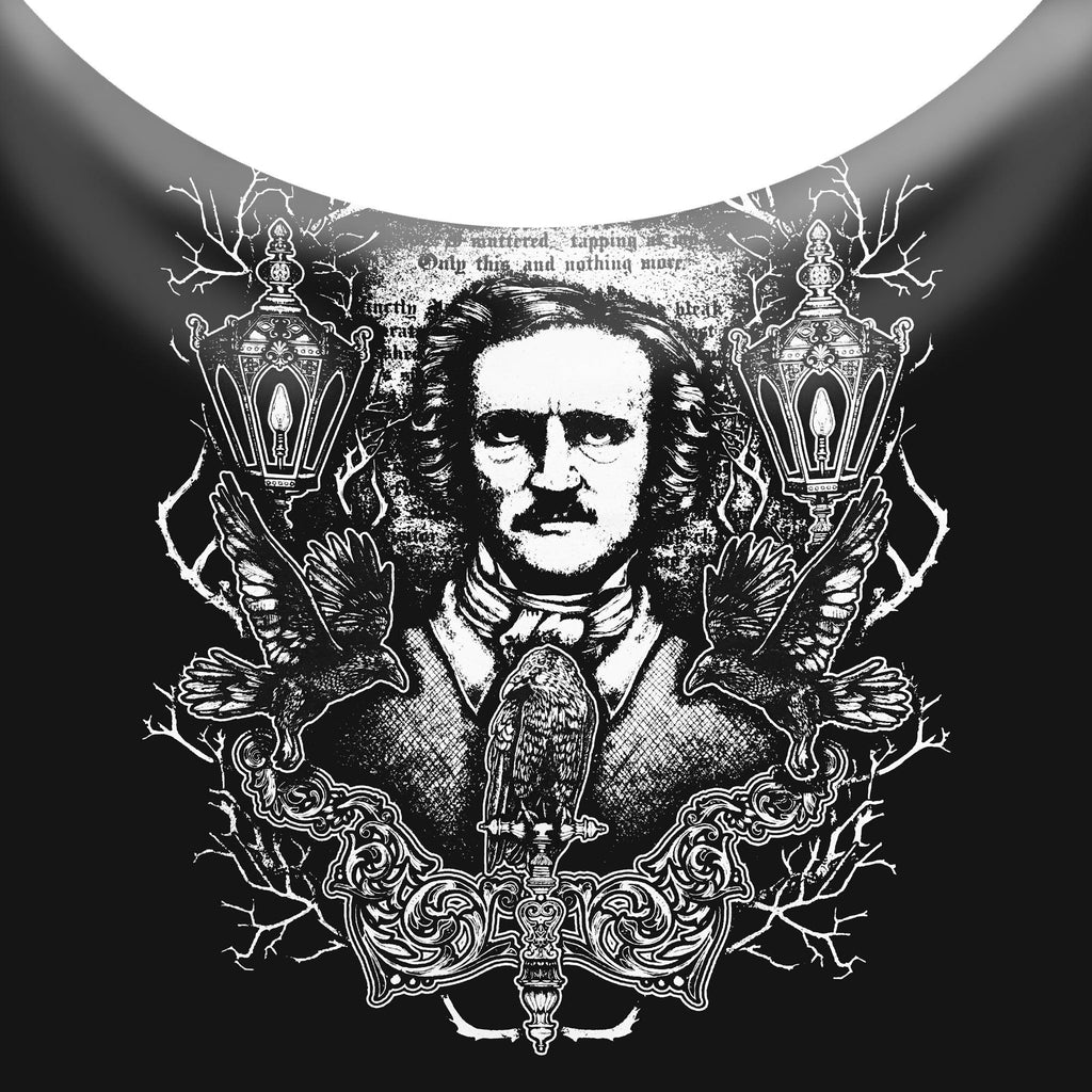 WSH - Edgar Allan Poe - Gothic Fleece Blanket, Throw, Wall Tapestry - Wild Star Hearts 