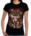 WSH - Forest Keeper - Womens Capsleeve T-Shirt by Enys Guerrero - Wild Star Hearts 
