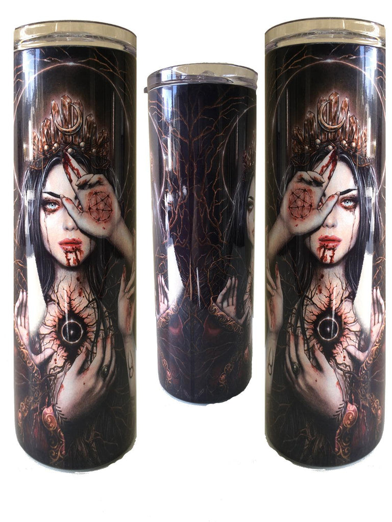 WSH - High Priestess - Skinny Tumbler - Wild Star Hearts 