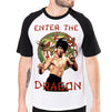 Enter The Dragon - Classic 70's Martial Arts Movie Baseball T-Shirt